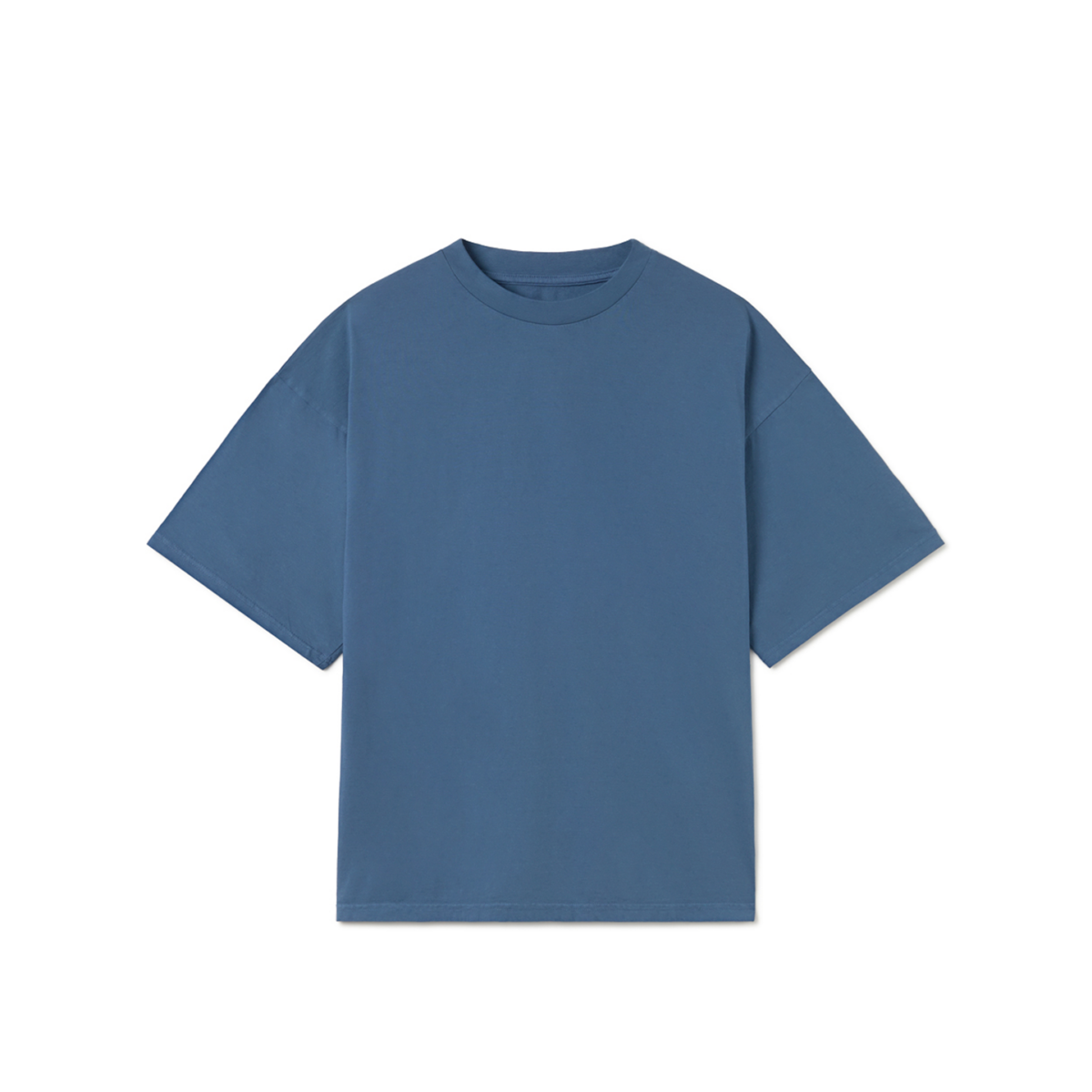 Indigo 180 GSM Organic Cotton Boxy T-Shirt