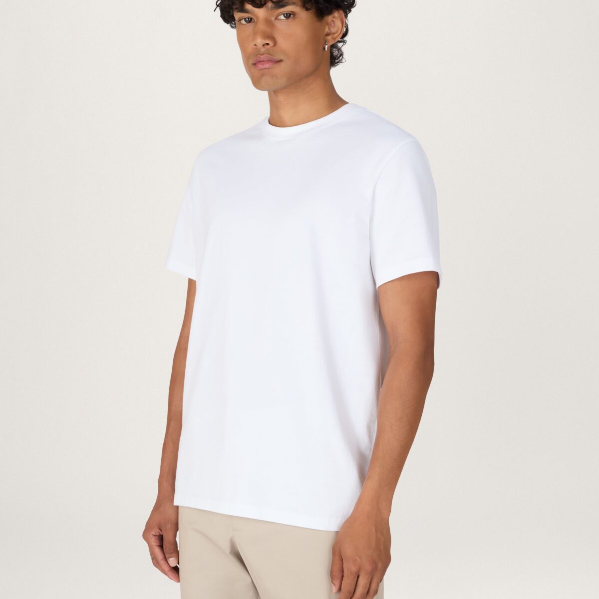 White Heavyweight Organic Cotton T-Shirt