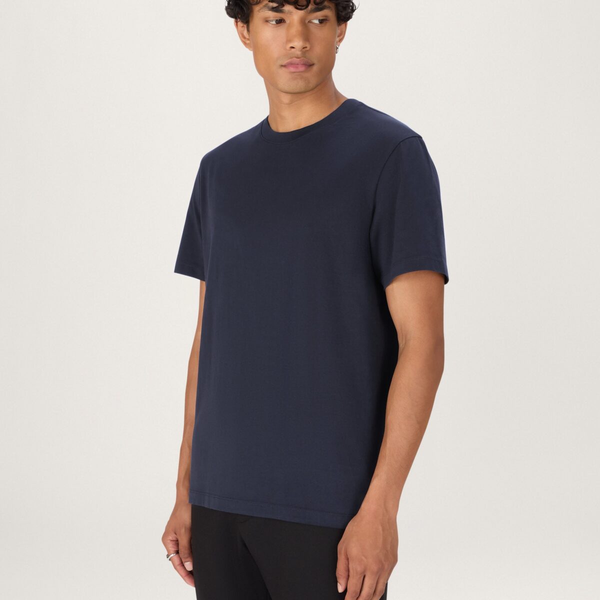 Navy Heavyweight Organic Cotton T-Shirt