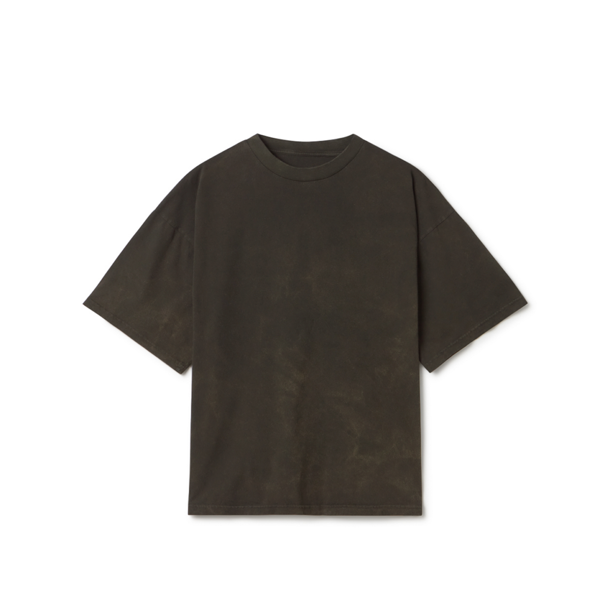Bleach Black 180 GSM Organic Cotton Boxy T-Shirt