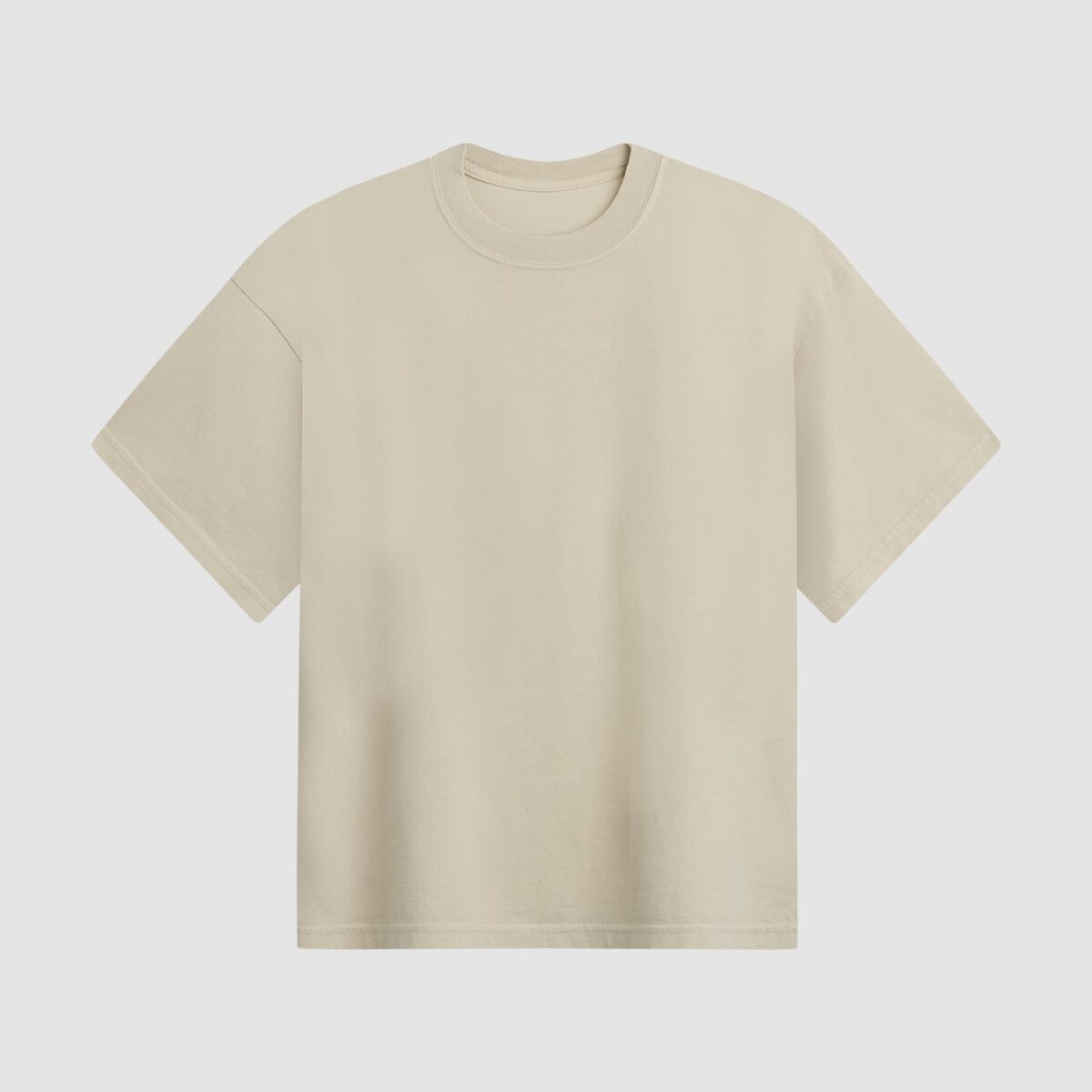 Bone Heavyweight Relaxed Cropped T-Shirt